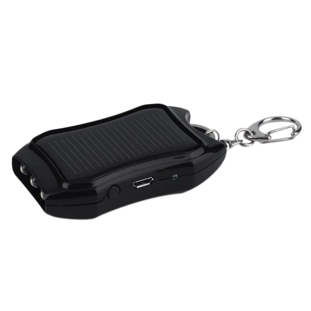 Solar Keychain Charger: Portable Power